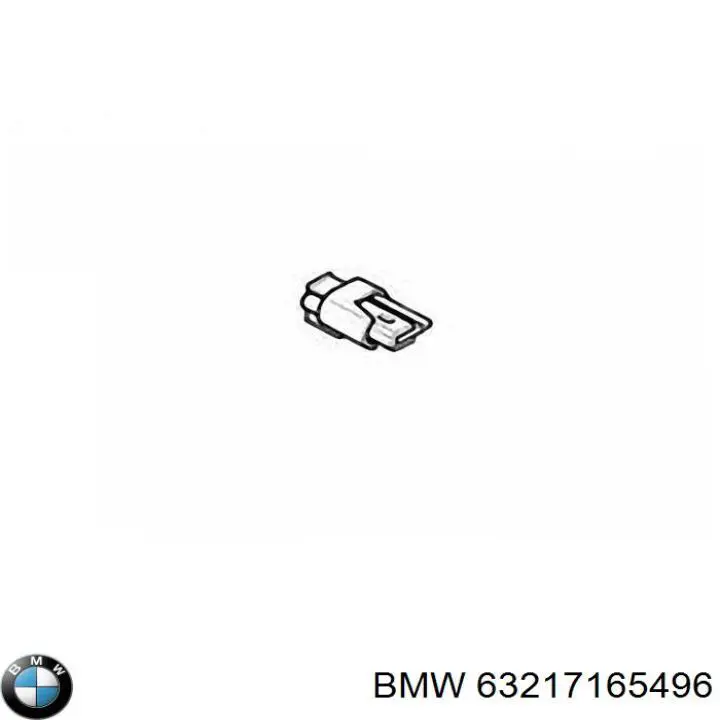 Lámpara de luz interior de cabina 63217165496 BMW