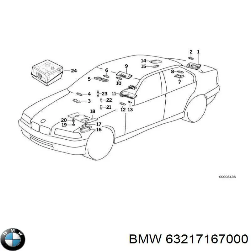  BMW 63217167000 precio, desde 4,12 EUR