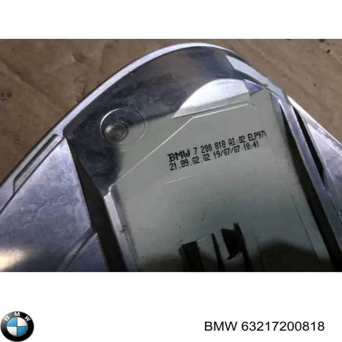 Comprar 63217200818 BMW Piloto trasero exterior derecho