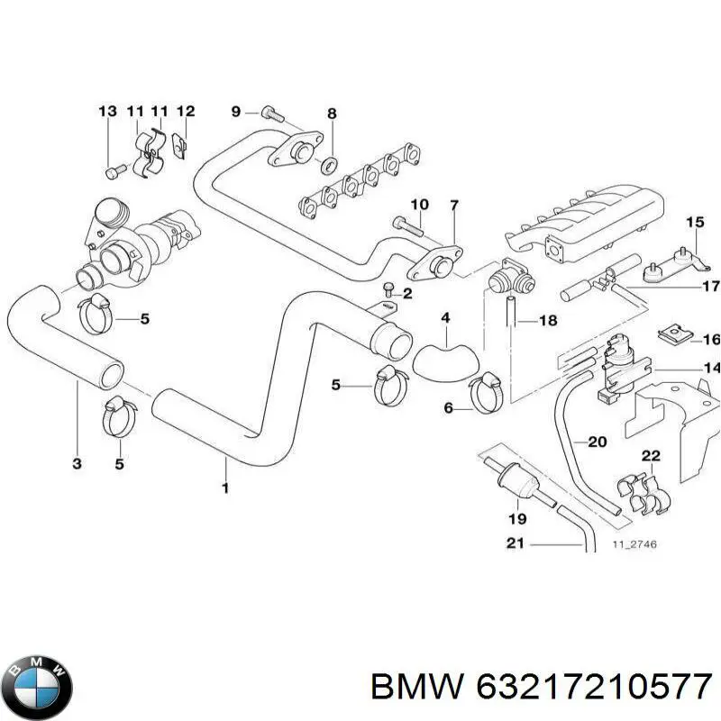 63217210577 BMW piloto posterior izquierdo