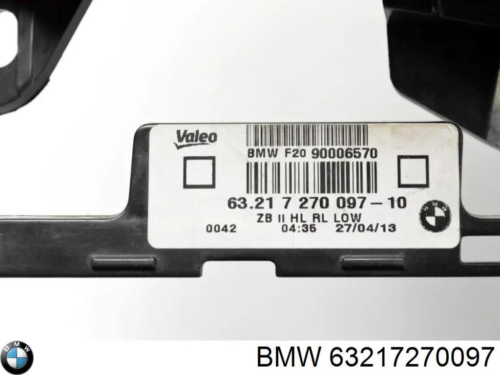 Piloto trasero izquierdo BMW 63217270097 precio, desde 210,98 EUR