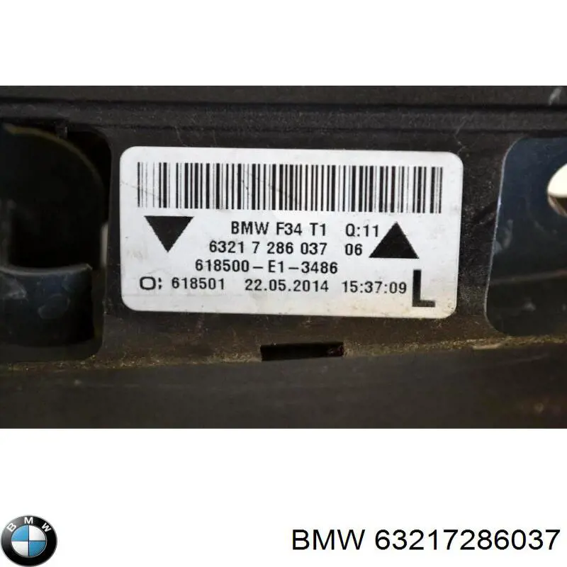63217286037 BMW Piloto trasero izquierdo