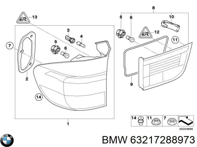  BMW 63217288973 precio, desde 25,22 EUR