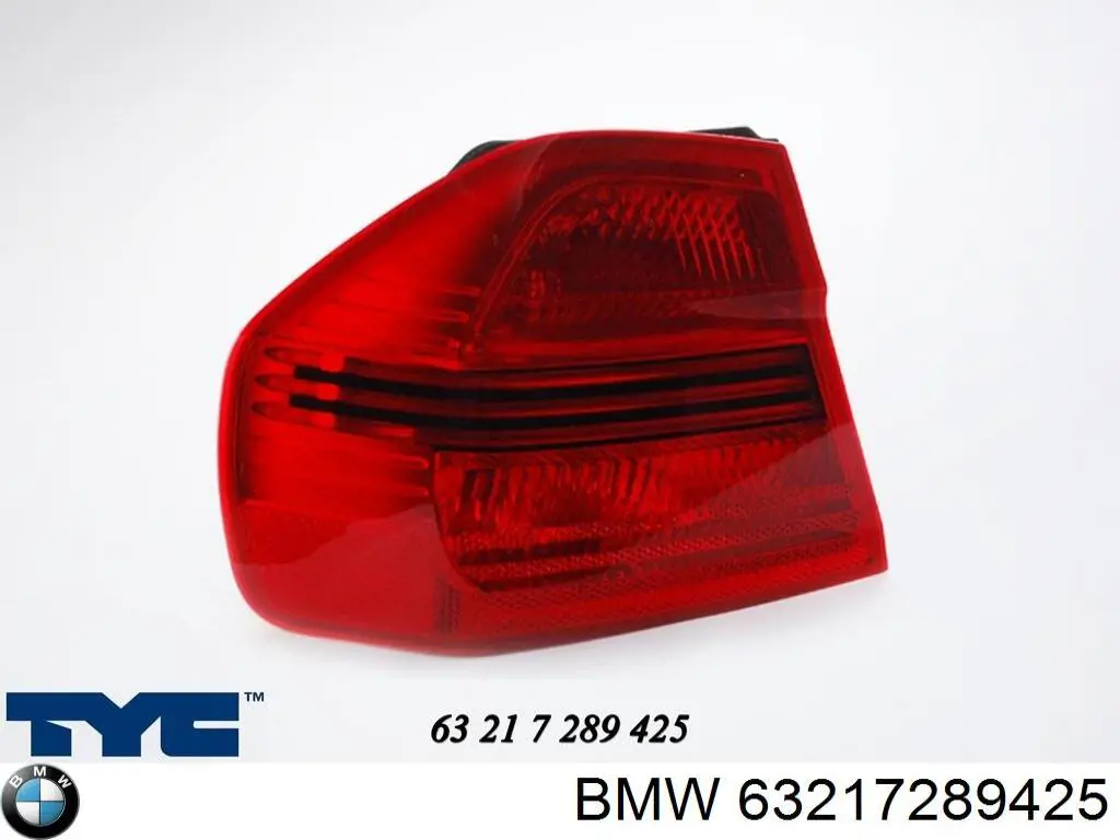 Piloto trasero exterior izquierdo 63217289425 BMW