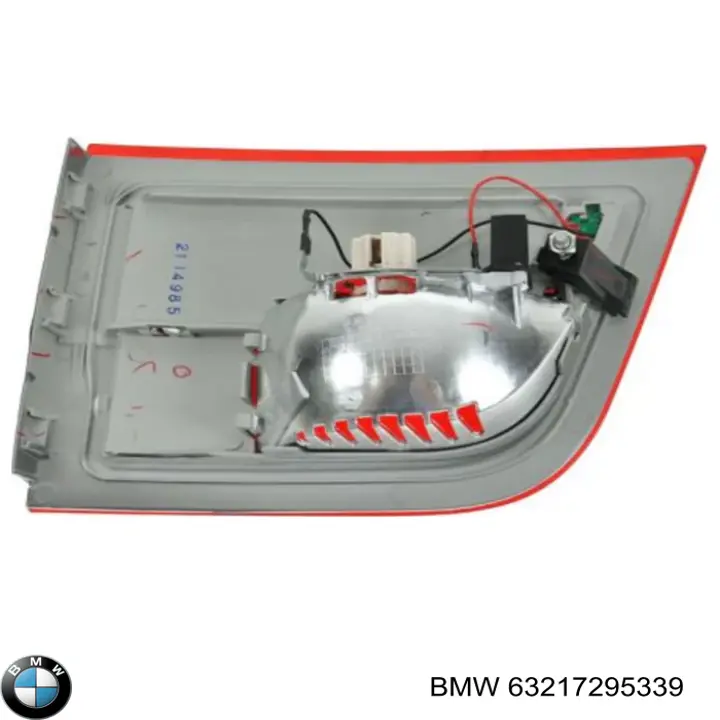 Piloto trasero interior izquierdo BMW 63217295339