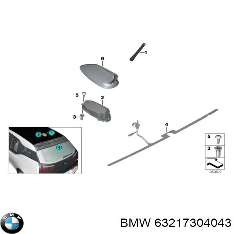 63217304043 BMW