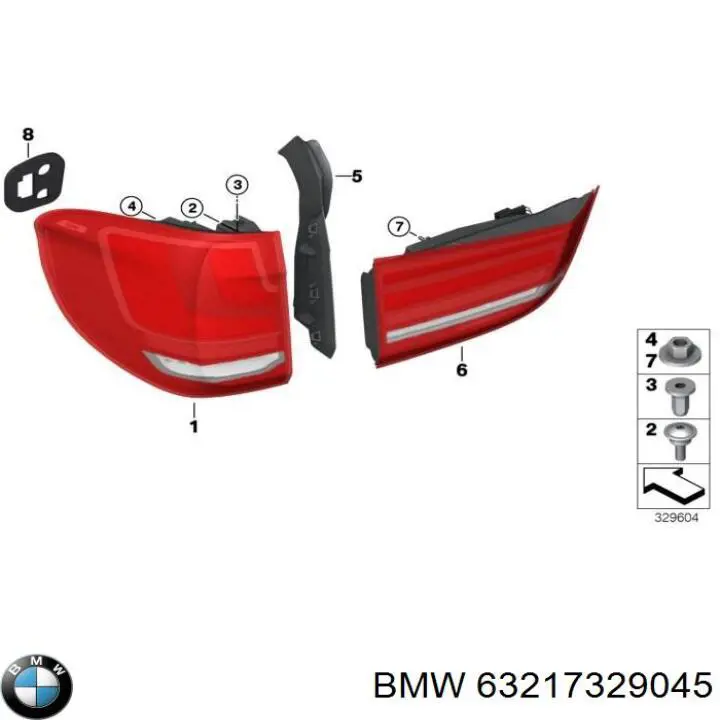 63217329045 BMW