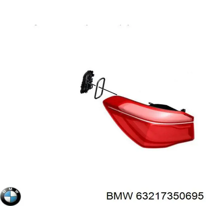 63217350695 BMW piloto posterior interior izquierdo