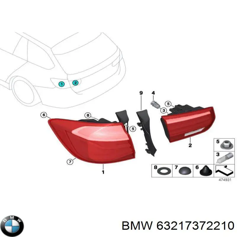 63217372210 BMW