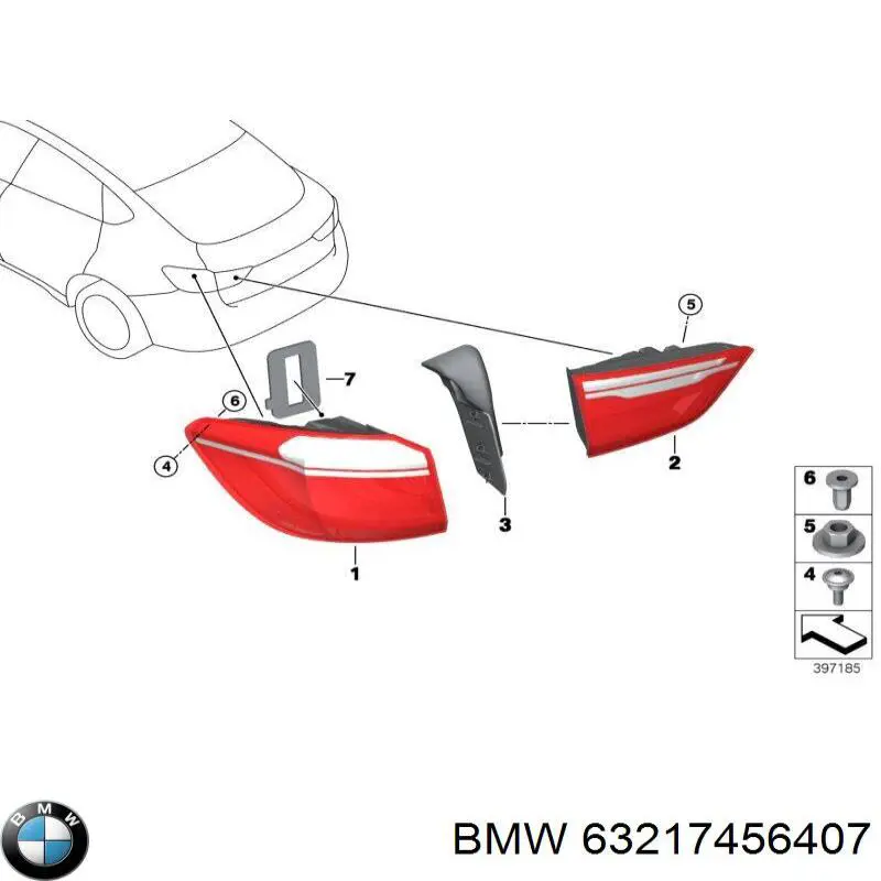 63217456407 BMW