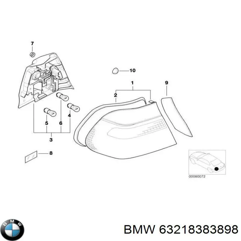  BMW 63218383898 precio, desde 25,94 EUR
