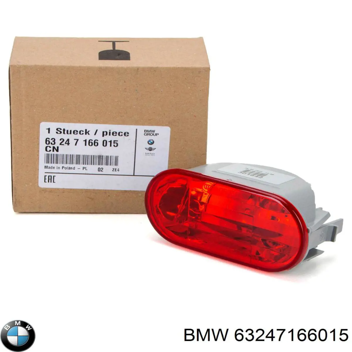 Comprar 63247166015 BMW Luz antiniebla trasera