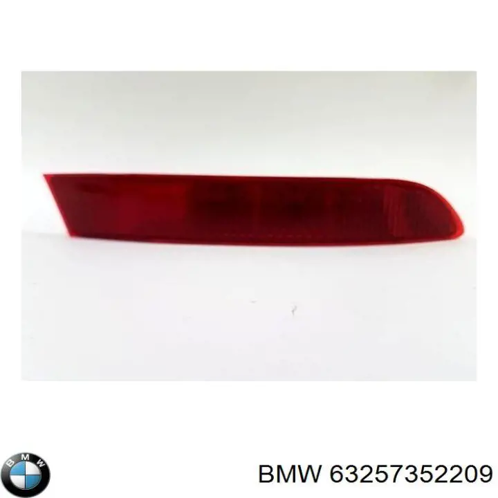 Comprar 63257352209 BMW Reflector trasero izquierdo del parachoques
