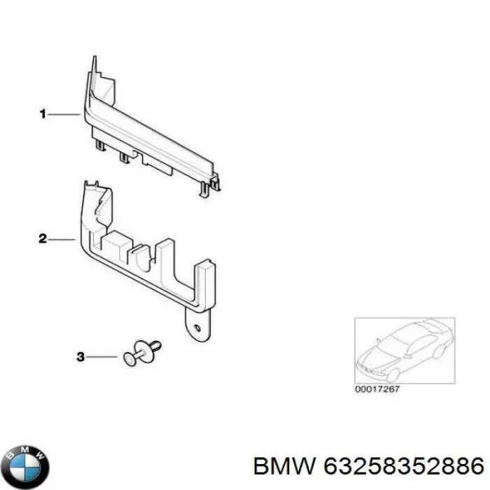 Comprar Tercera luz de freno BMW 7  E38