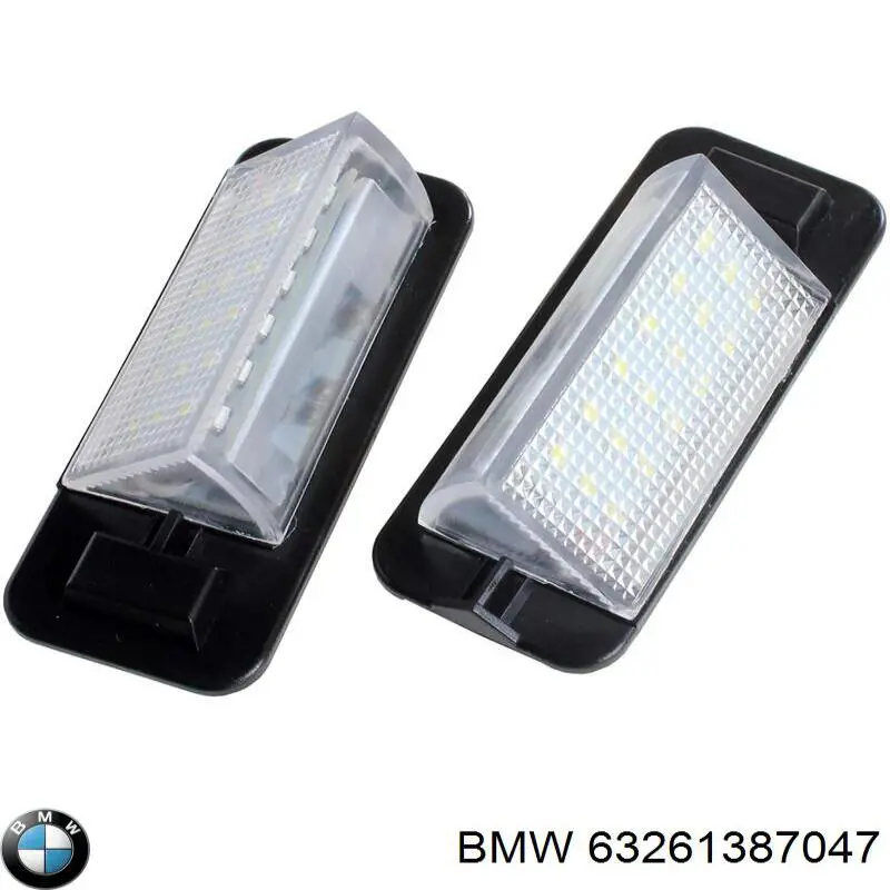  Luz matricula BMW 3 