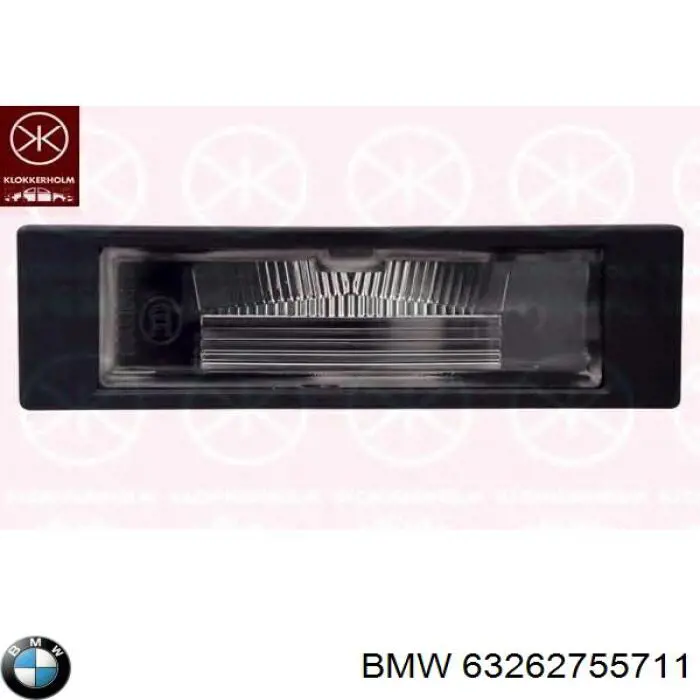 63262755711 BMW piloto de matrícula