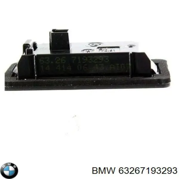63267193293 BMW Luz de matricula