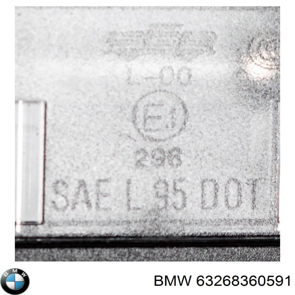 Luces LED de matricula BMW 63268360591