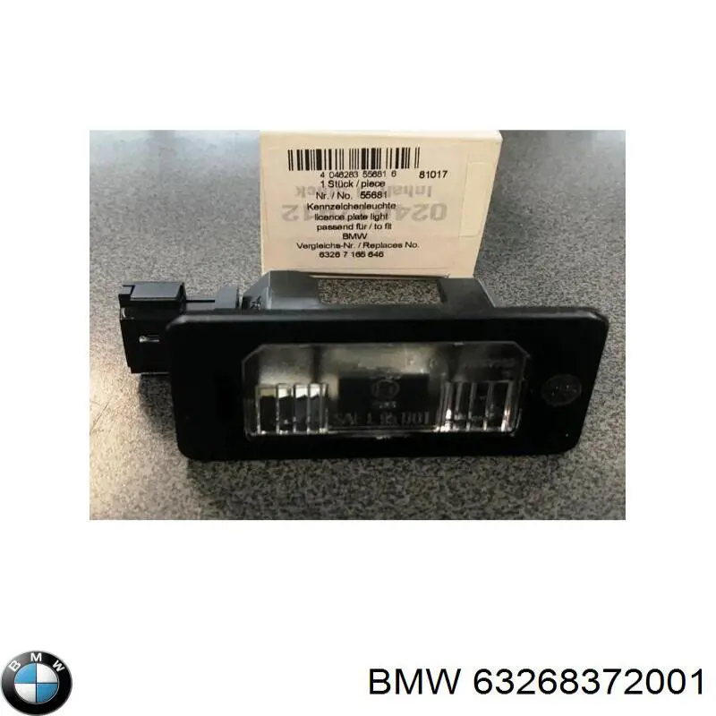 Comprar 63268372001 BMW Luz matricula