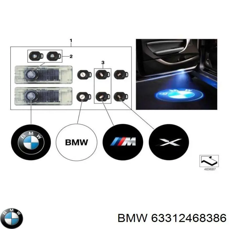 Bombilla LED BMW 63312468386 precio, desde 155,26 EUR