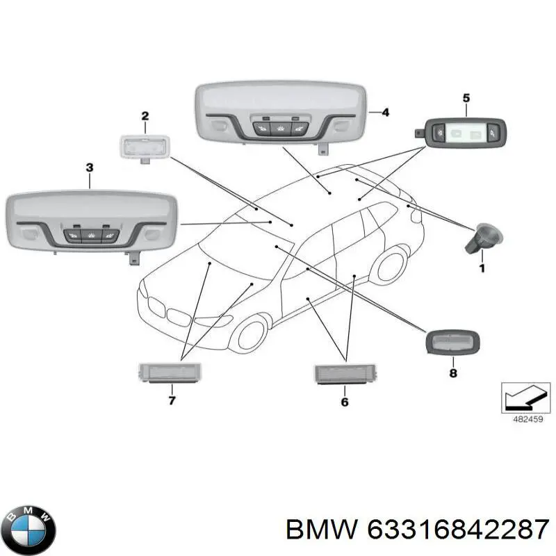 63316842287 BMW