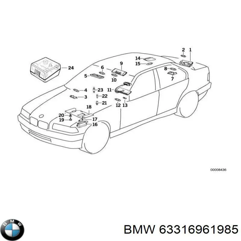 63316961985 BMW