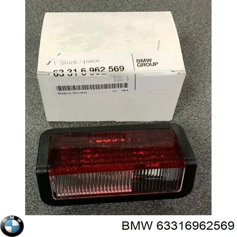 Comprar 6962569 BMW Lámpara de luz del maletero