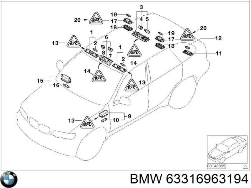 63316963194 BMW