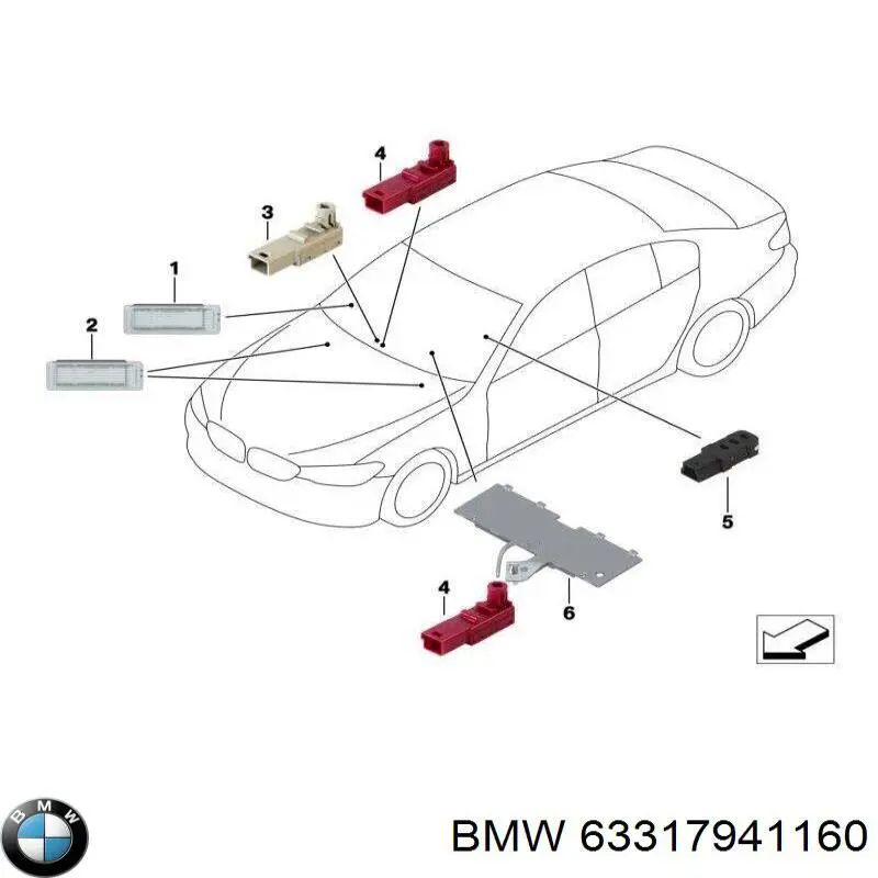 63317941160 BMW