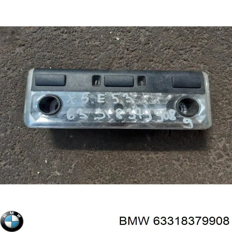 63318379908 BMW luz interior (cabina trasera)