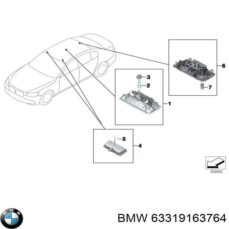 63319163764 BMW