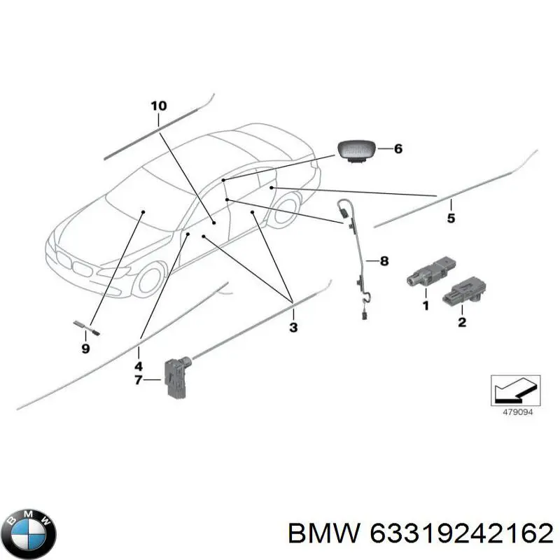 63319242162 BMW