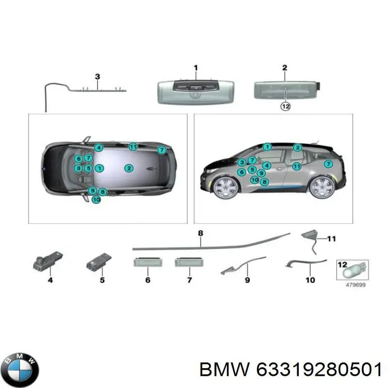  BMW 63319280501 precio, desde 34,85 EUR
