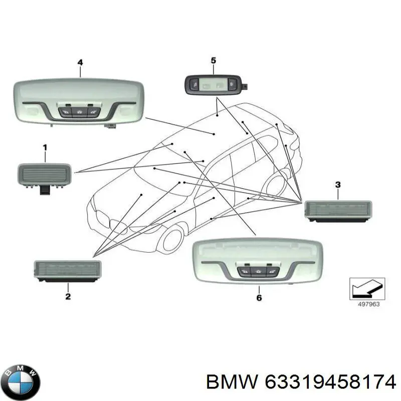  BMW 63319458174 precio, desde 37,07 EUR
