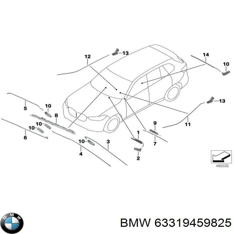 63319459825 BMW