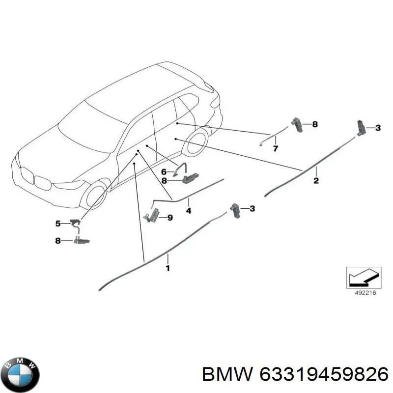 63319459826 BMW