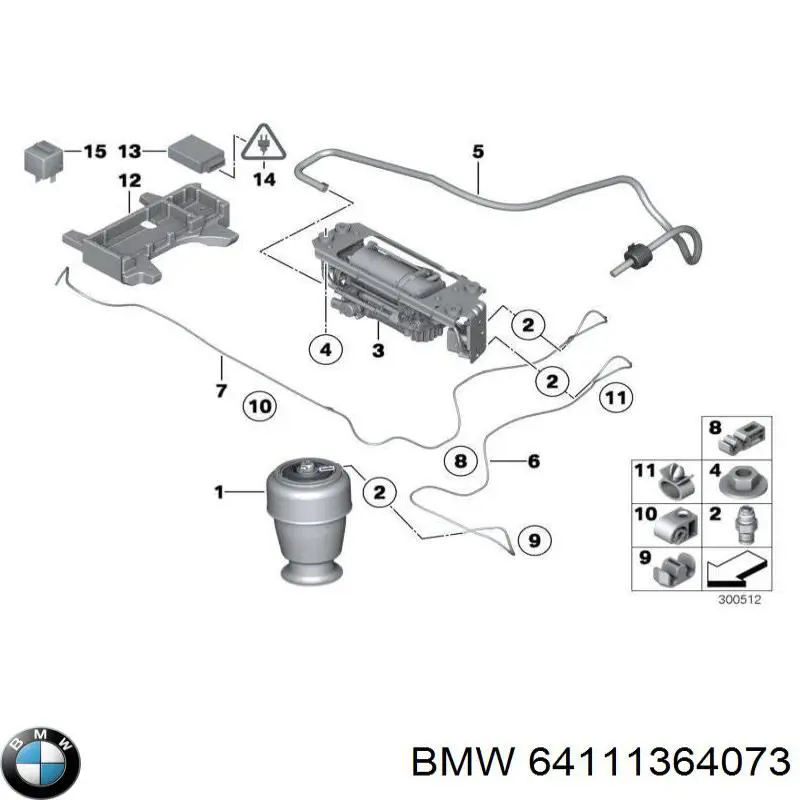 64111364073 BMW