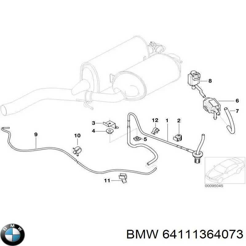  BMW 64111364073 precio, desde 3,27 EUR