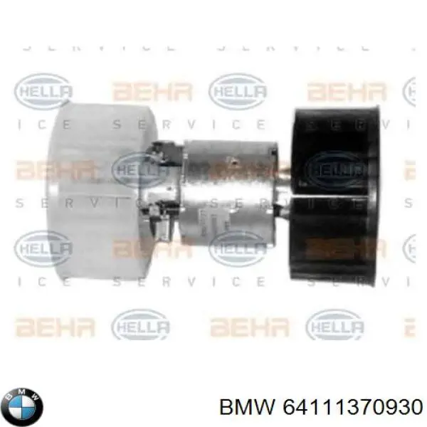 64111370930 BMW motor eléctrico, ventilador habitáculo