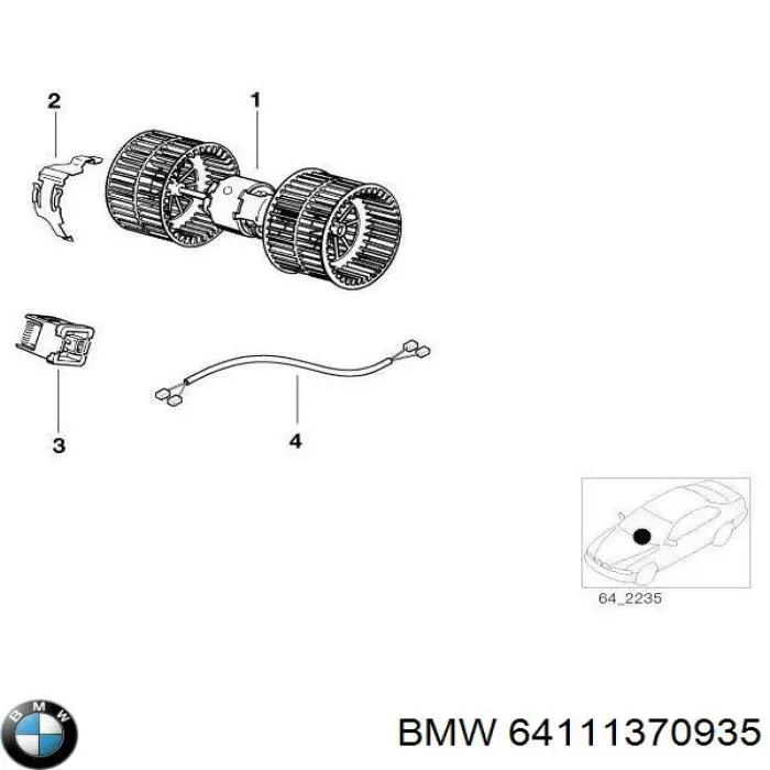 64111370935 BMW