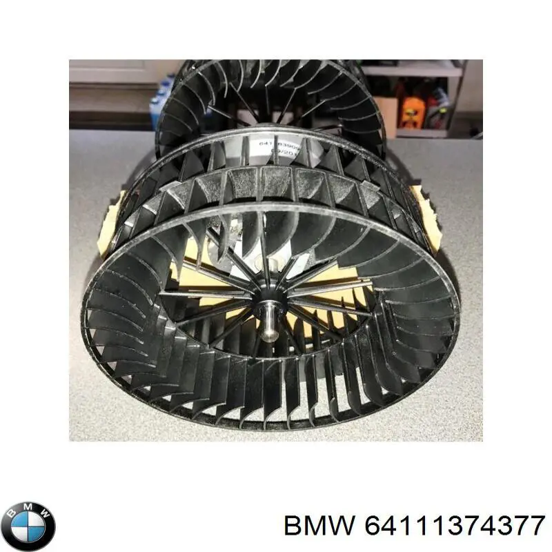 64111374377 BMW motor eléctrico, ventilador habitáculo