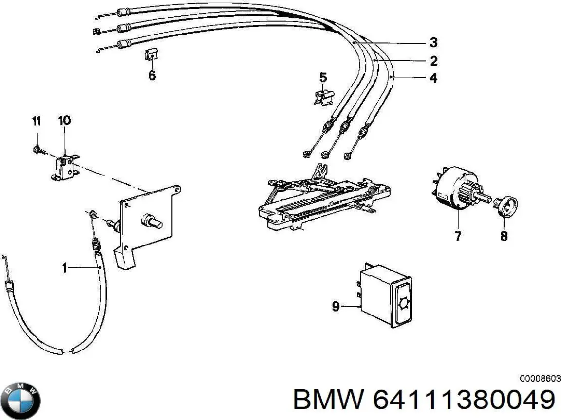 64111380049 BMW