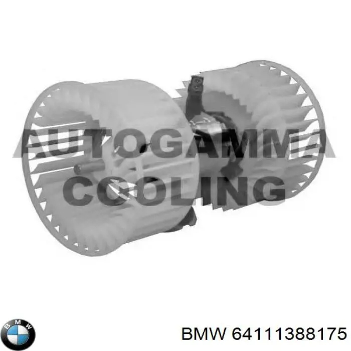 64111388175 BMW motor eléctrico, ventilador habitáculo