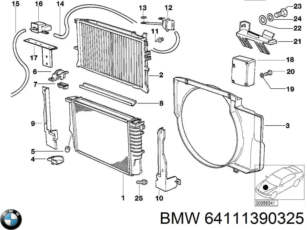 64111390325 BMW