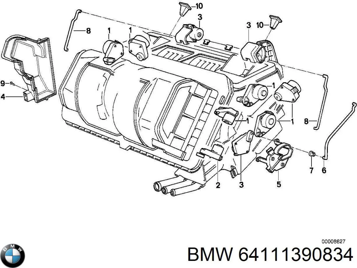  BMW 64111390834 precio, desde 37,87 EUR