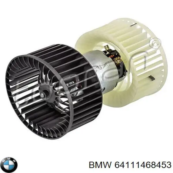 64111468453 BMW motor eléctrico, ventilador habitáculo