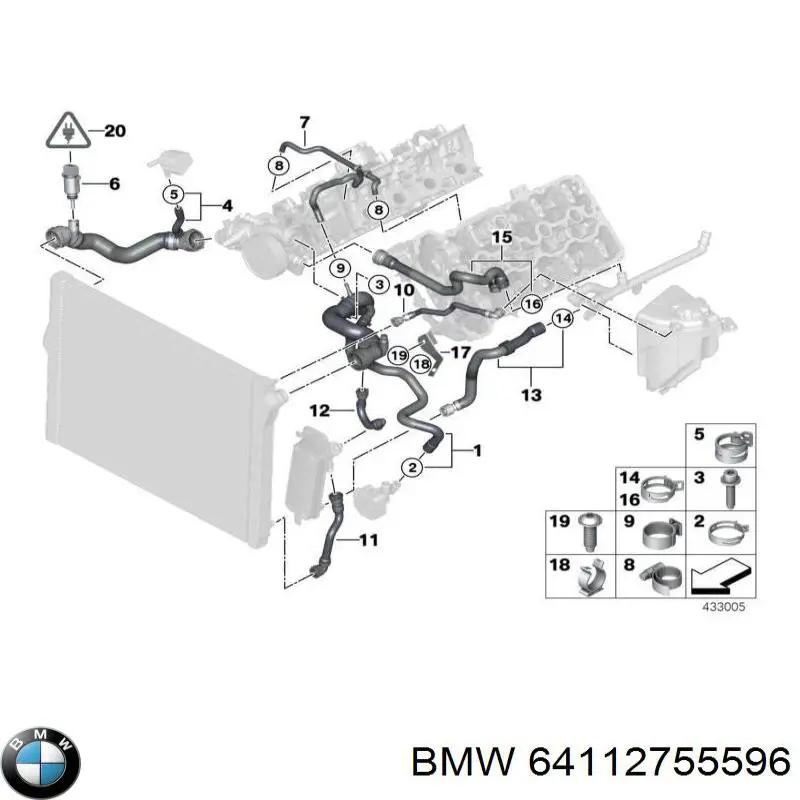 Comprar 64112755596 BMW 