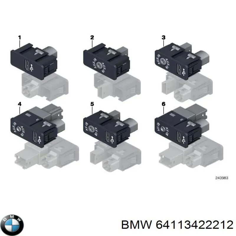 64113422212 BMW