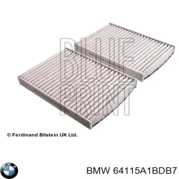 Filtro de habitáculo 64115A1BDB7 BMW