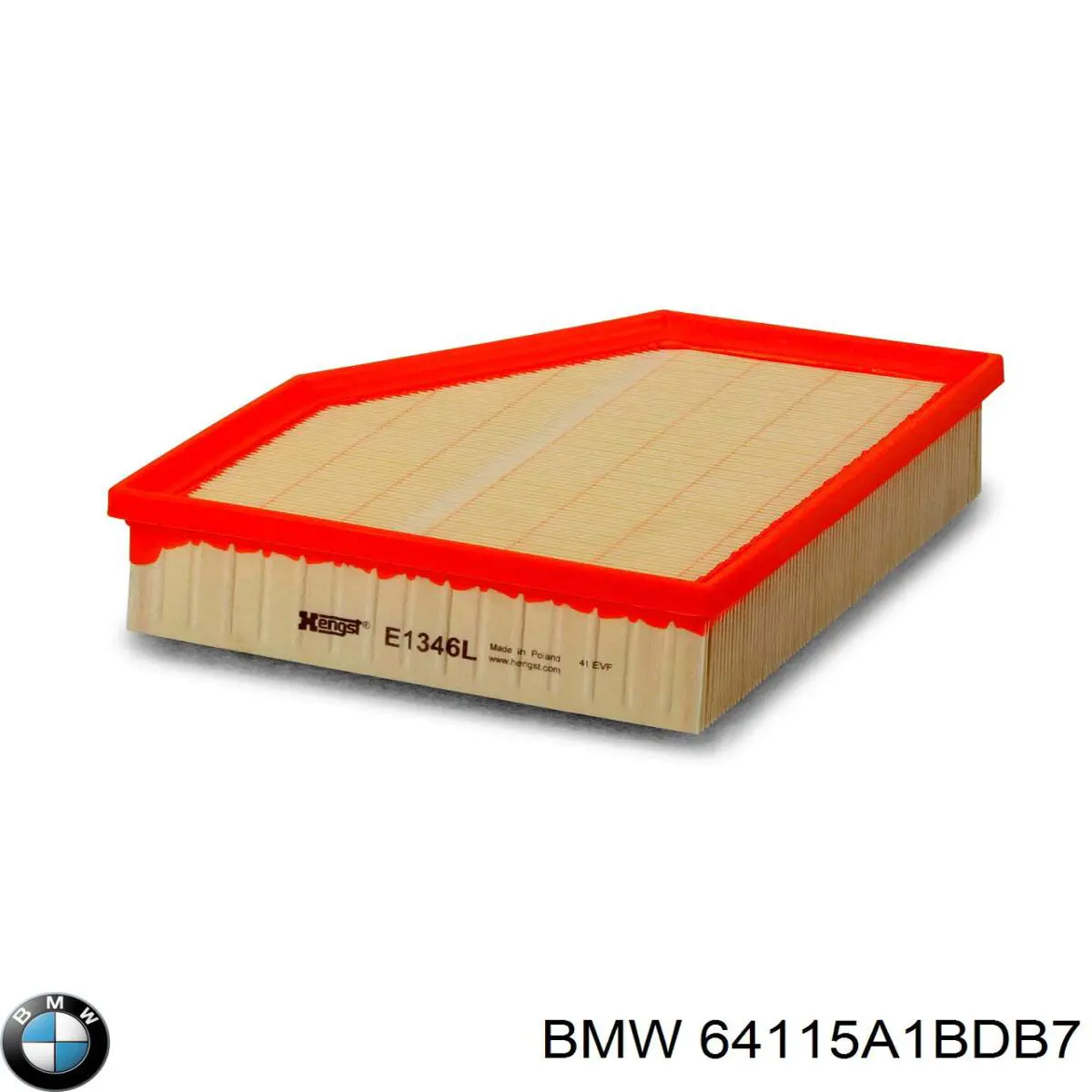 64115A1BDB7 BMW Filtro antipolen